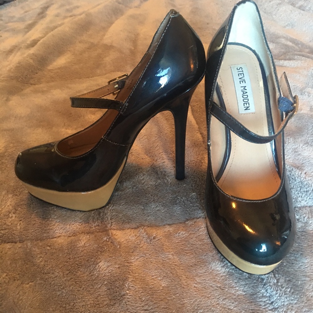 Steve Madden heels, Blue Green, 5 inch stilettos.